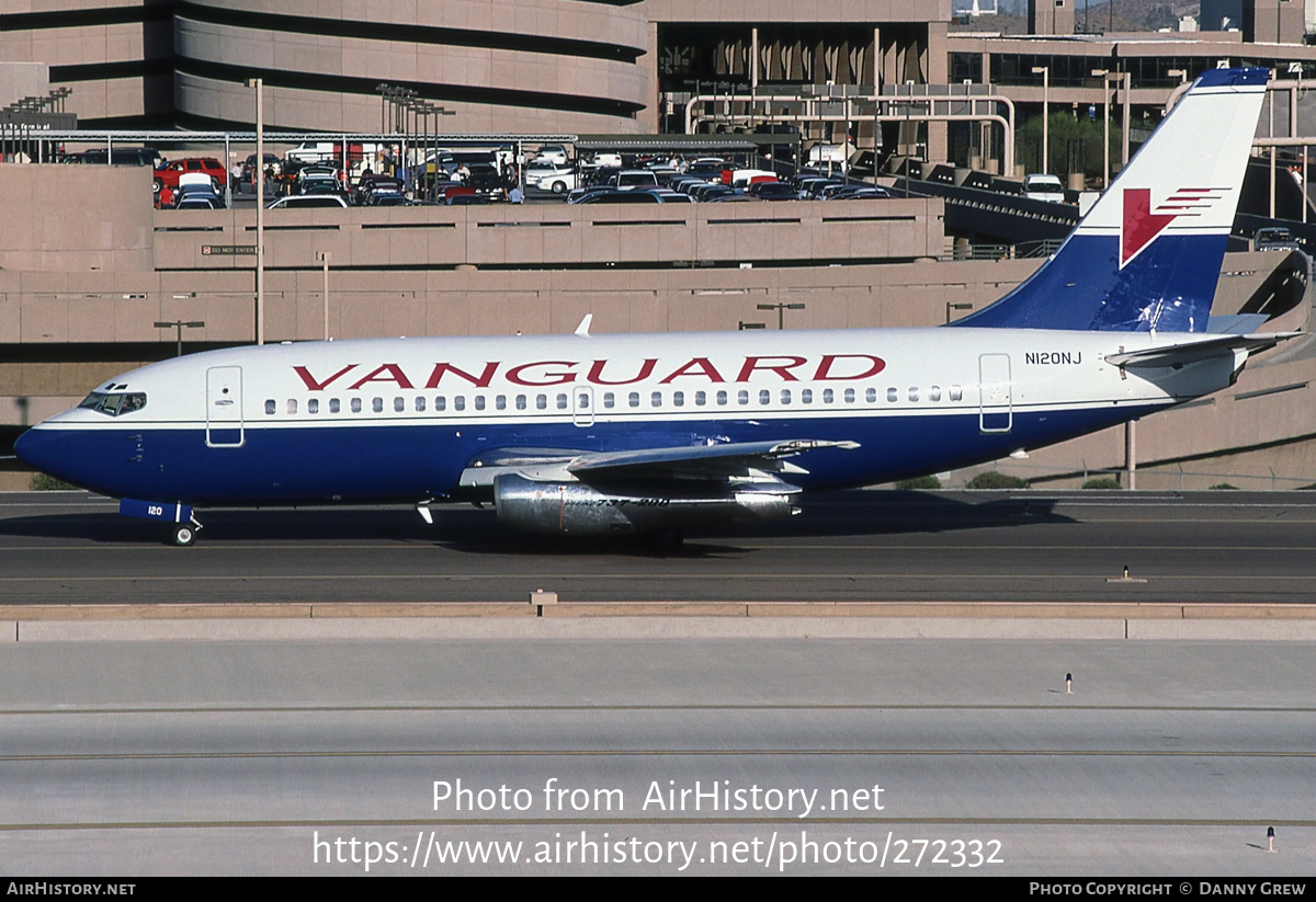 Aircraft Photo of N120NJ | Boeing 737-2T5/Adv | Vanguard Airlines | AirHistory.net #272332