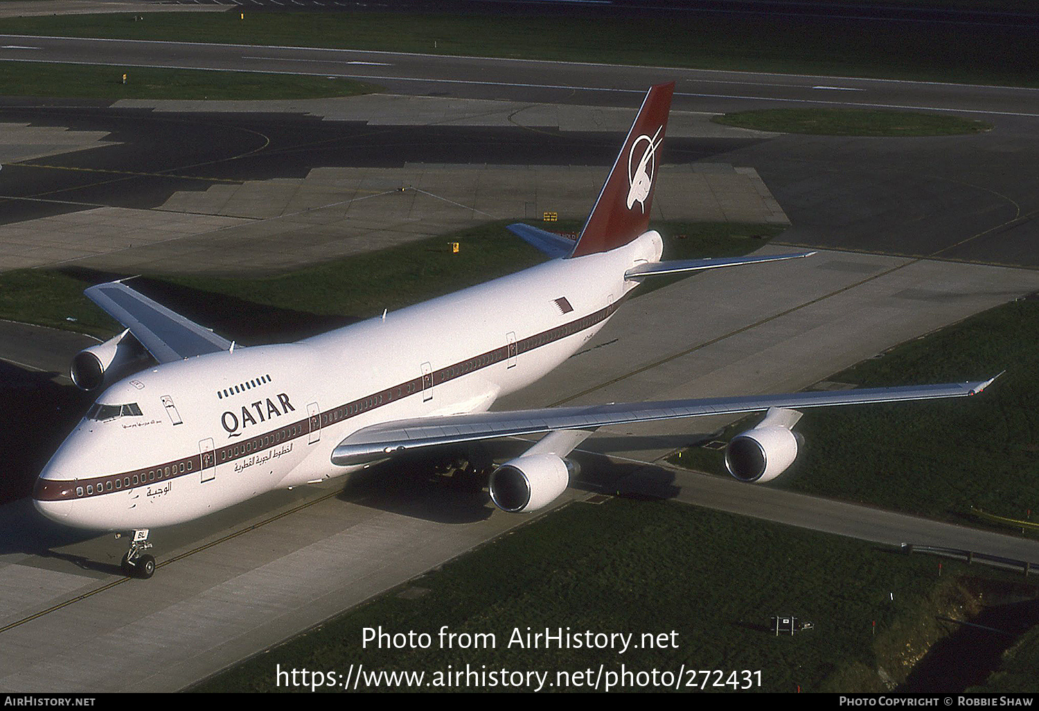 Aircraft Photo of A7-ABL | Boeing 747SR-81 | Qatar Airways | AirHistory.net #272431