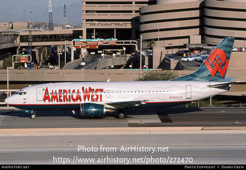 Aircraft Photo of N330AW | Boeing 737-3Y0 | America West Airlines | AirHistory.net #272470