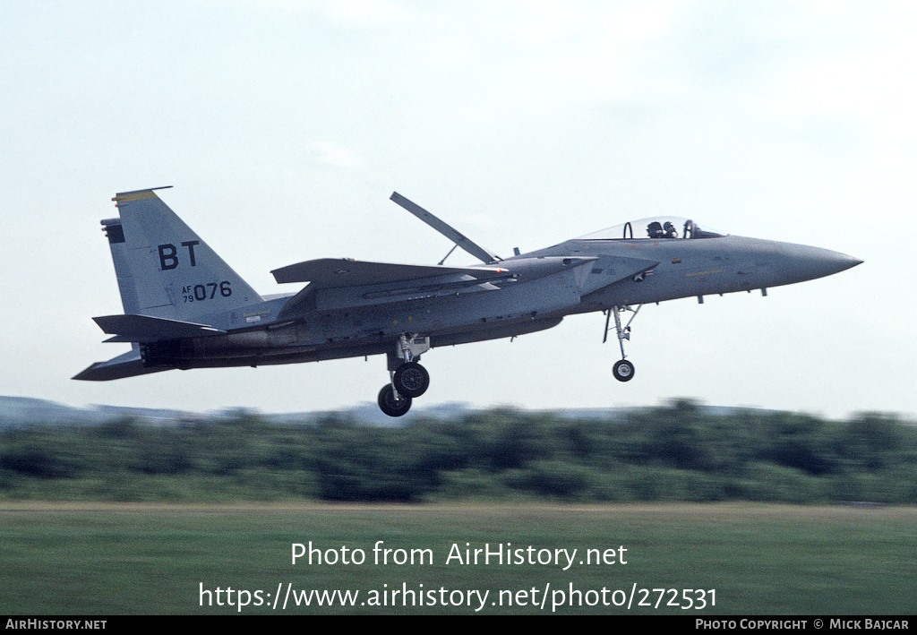 Aircraft Photo of 79-0076 / AF79-076 | McDonnell Douglas F-15C Eagle | USA - Air Force | AirHistory.net #272531