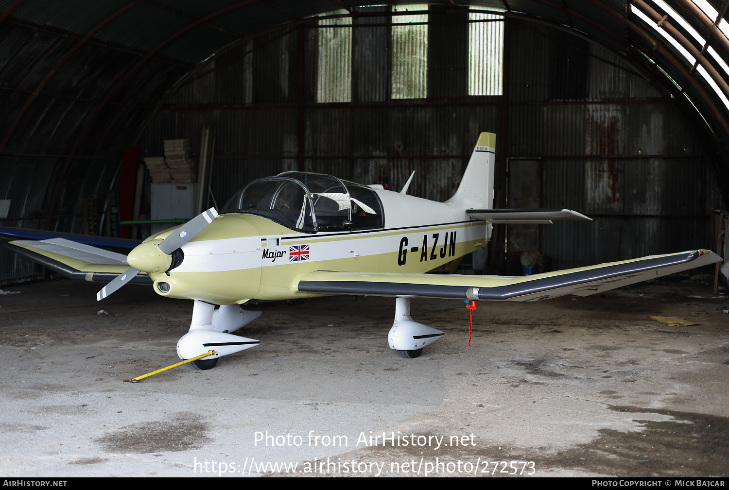 Aircraft Photo of G-AZJN | Robin DR-300-140 | AirHistory.net #272573