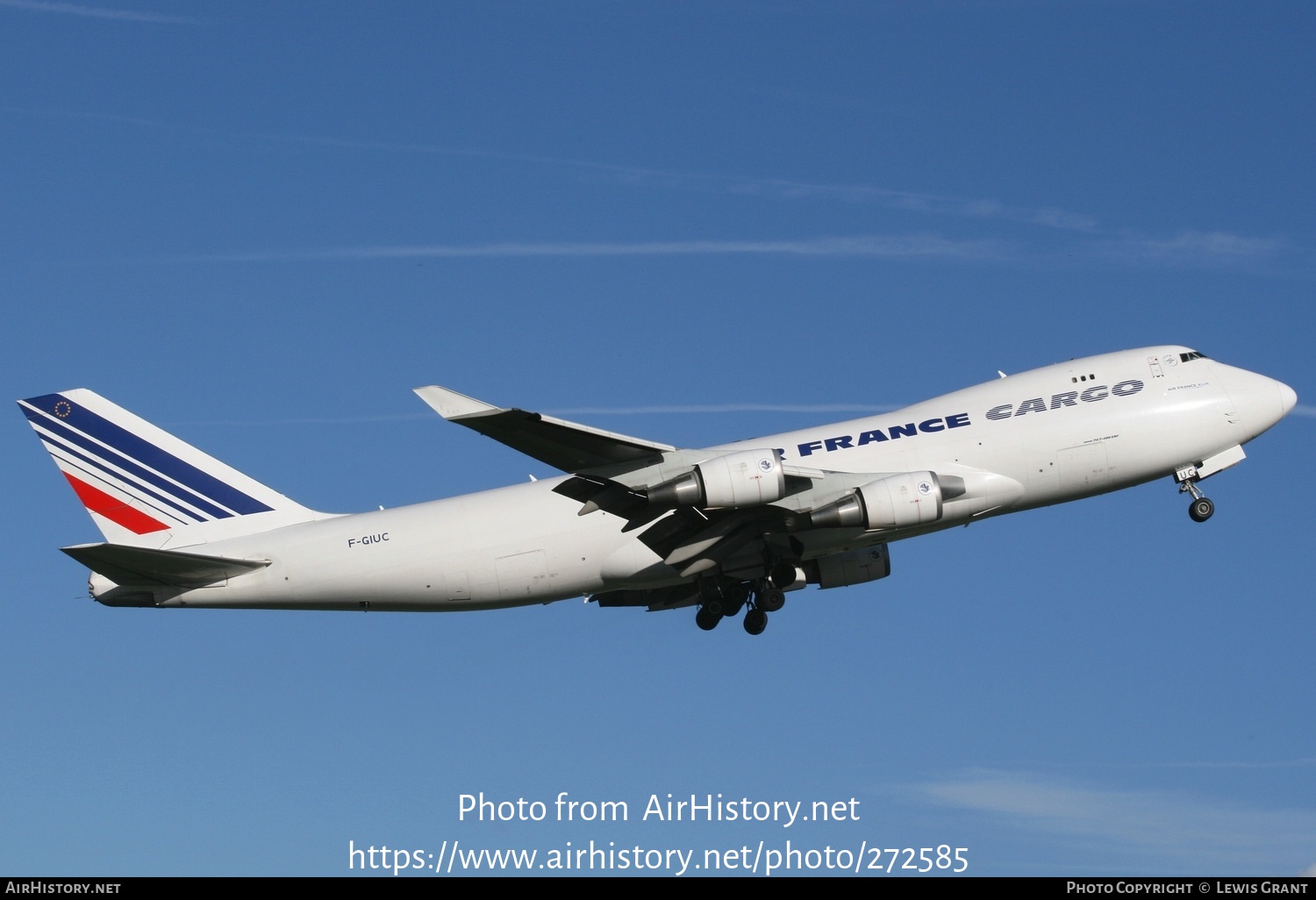 Aircraft Photo of F-GIUC | Boeing 747-428F/ER/SCD | Air France Cargo | AirHistory.net #272585