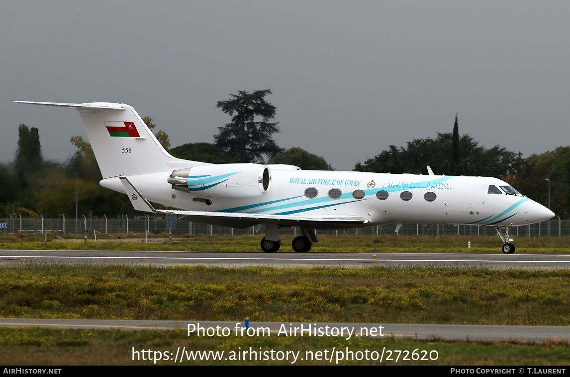 Aircraft Photo of 558 | Gulfstream Aerospace G-IV Gulfstream IV | Oman - Air Force | AirHistory.net #272620