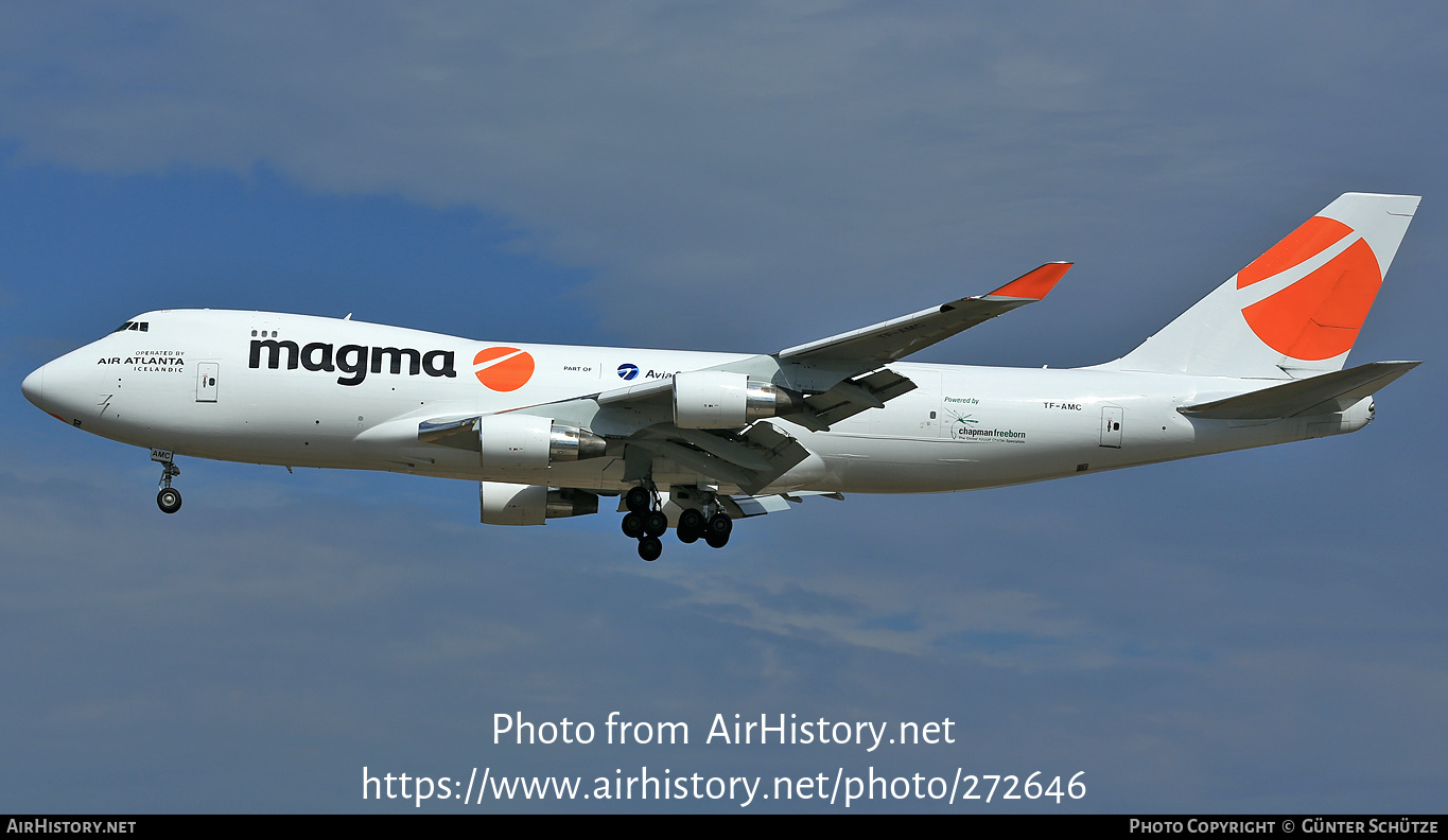 Aircraft Photo of TF-AMC | Boeing 747-412F/SCD | Magma Aviation | AirHistory.net #272646