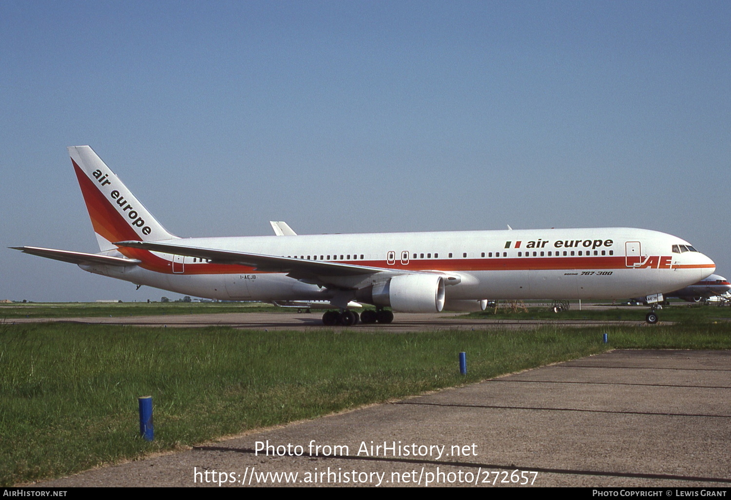 Aircraft Photo of I-AEJB | Boeing 767-383/ER | Air Europe | AirHistory.net #272657