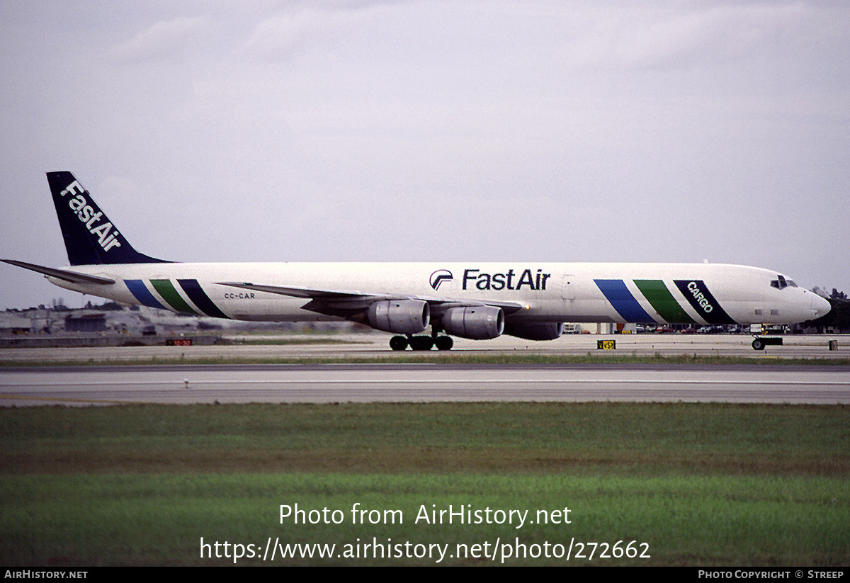 Aircraft Photo of CC-CAR | McDonnell Douglas DC-8-71(F) | Fast Air | AirHistory.net #272662