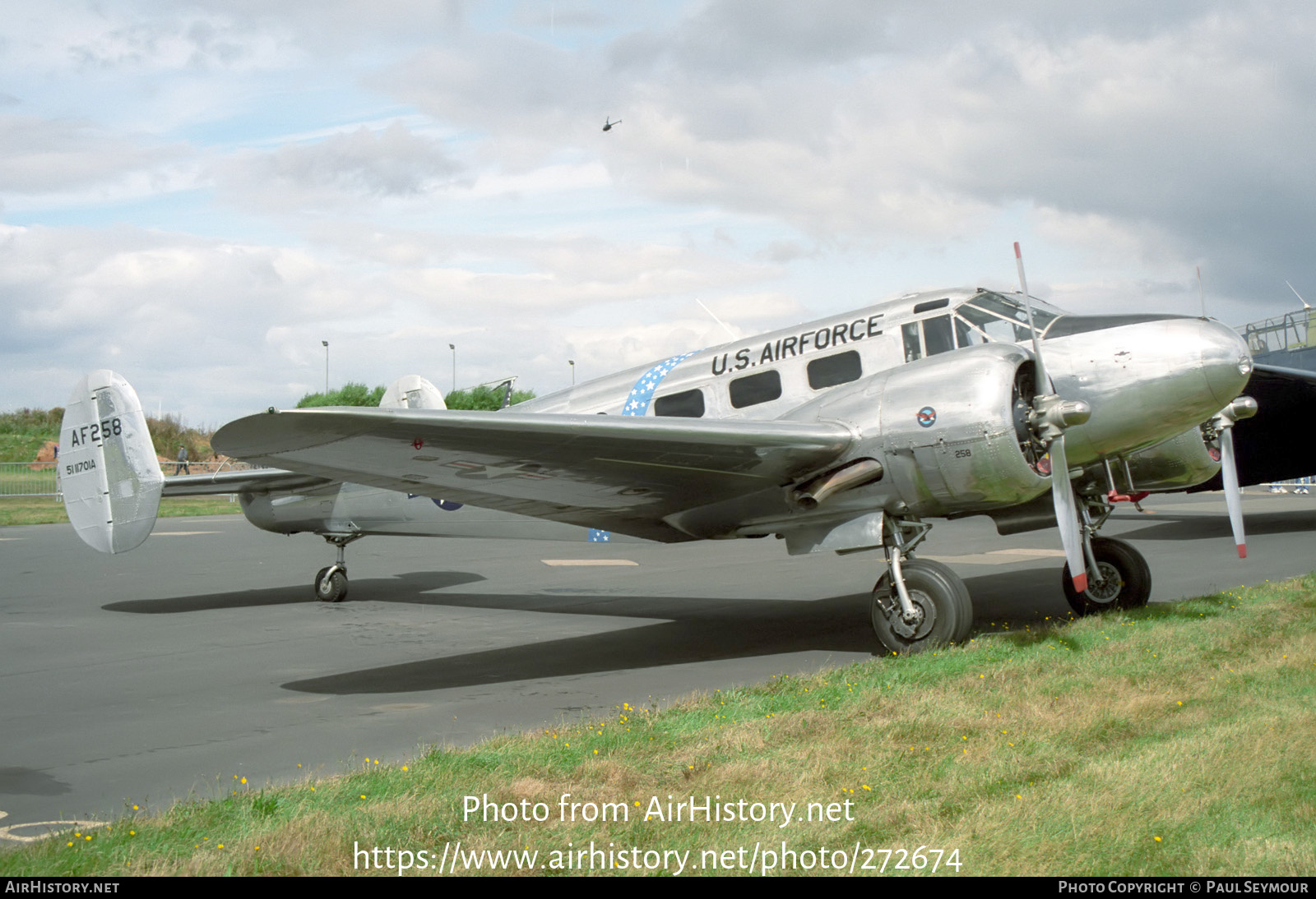 Aircraft Photo of G-BSZC / 5111701A | Beech C-45H Expeditor | USA - Air Force | AirHistory.net #272674