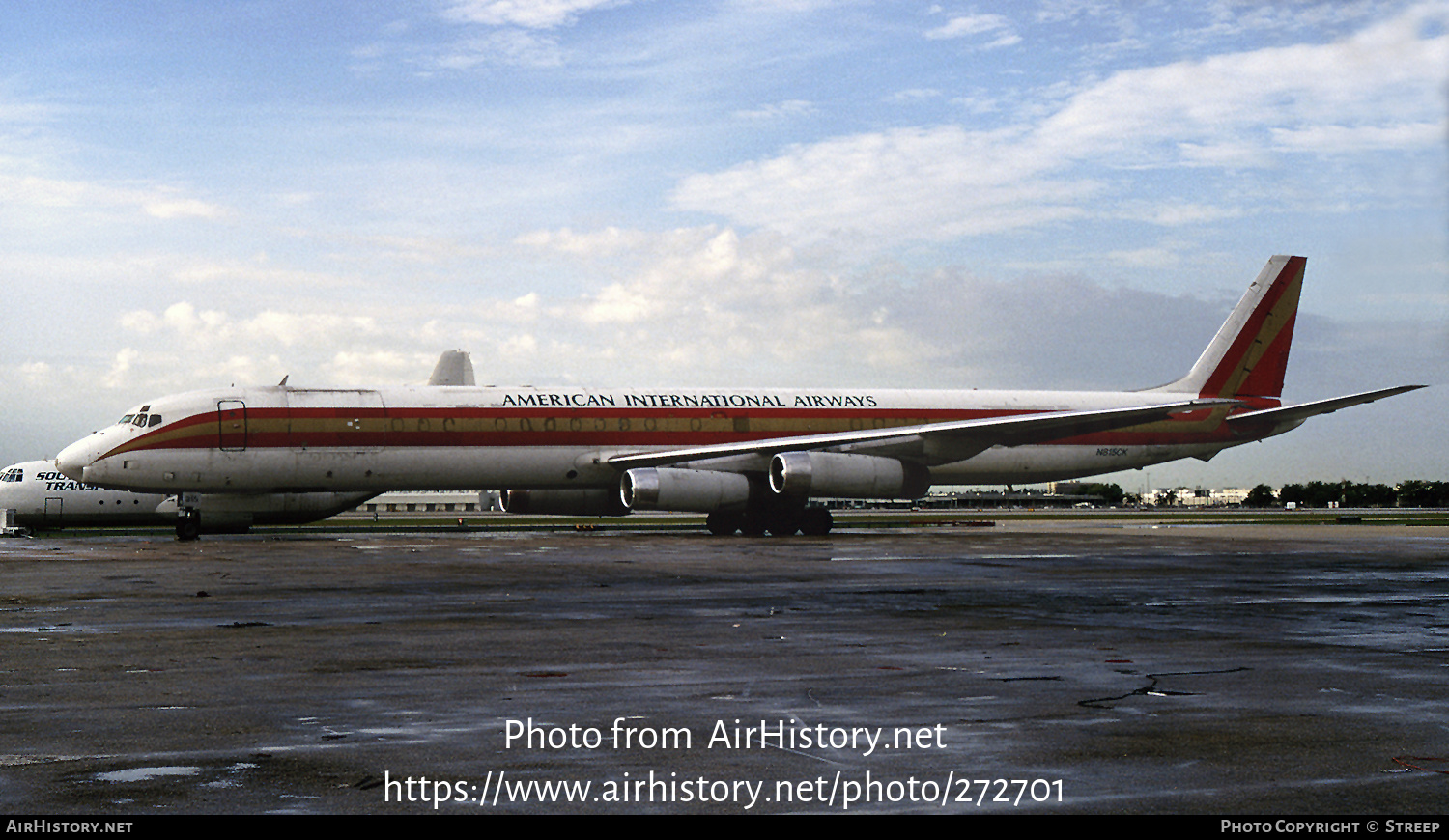 Aircraft Photo of N815CK | McDonnell Douglas DC-8-63CF | American International Airways | AirHistory.net #272701