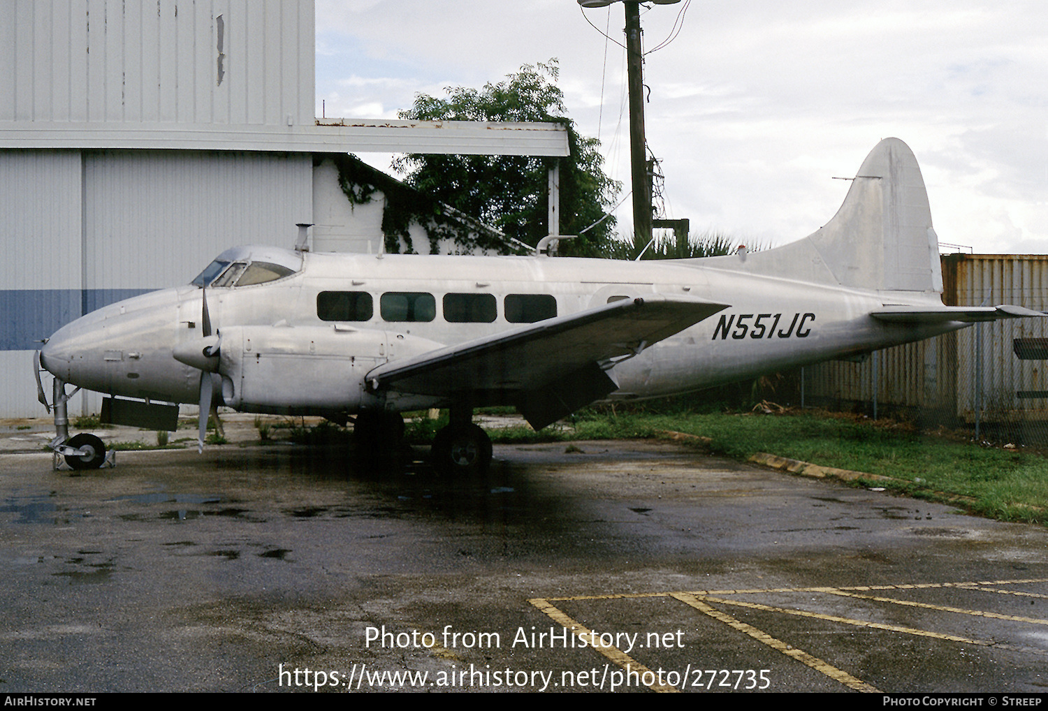 Aircraft Photo of N551JC | De Havilland D.H. 104 Dove 6BA | AirHistory.net #272735