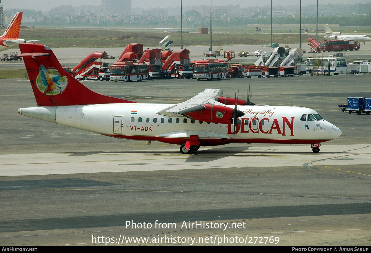 Aircraft Photo of VT-ADK | ATR ATR-42-500 | Simplifly Deccan | AirHistory.net #272769