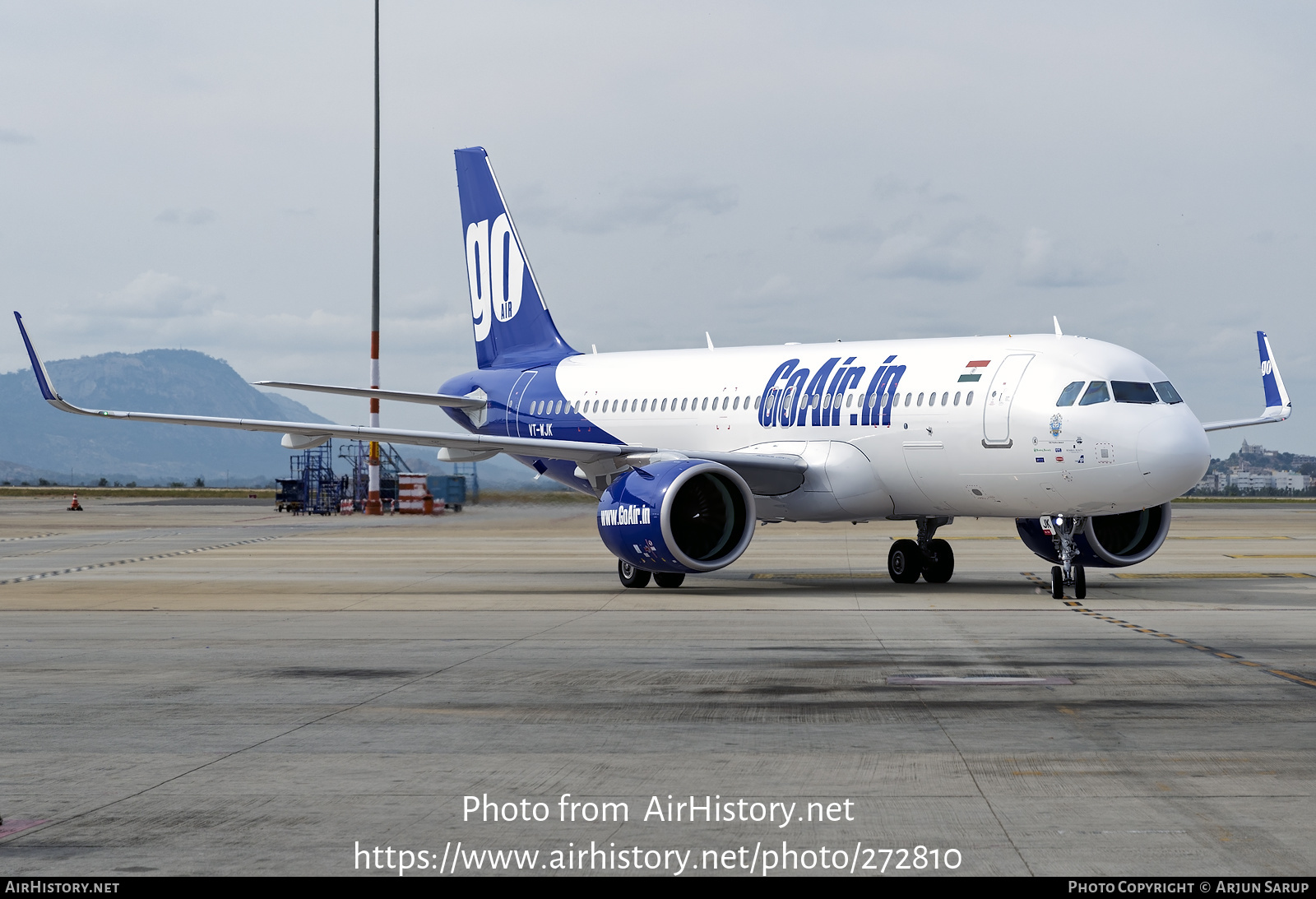 Aircraft Photo of VT-WJK | Airbus A320-271N | GoAir | AirHistory.net #272810