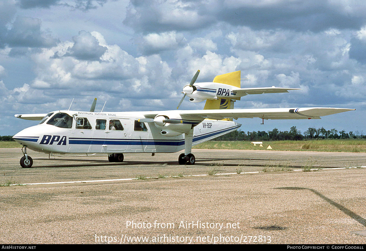 Aircraft Photo of VH-BSP | Britten-Norman BN-2A Mk.3-1 Trislander | Bush Pilots Airways - BPA | AirHistory.net #272813