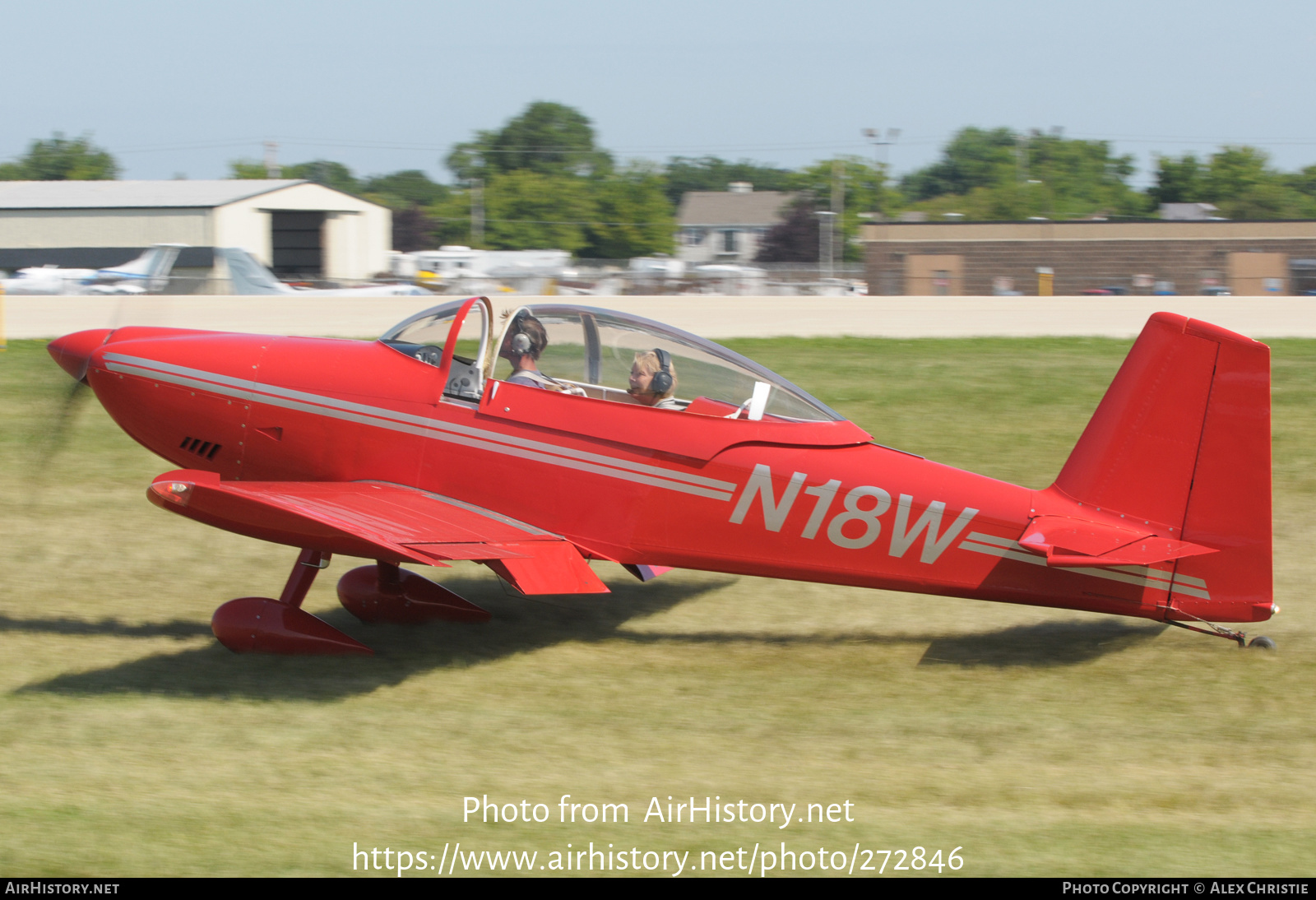 Aircraft Photo of N18W | Van's RV-8 | AirHistory.net #272846