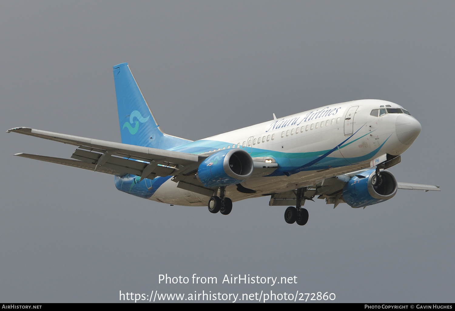 Aircraft Photo of VH-PNI | Boeing 737-36N | Nauru Airlines | AirHistory.net #272860