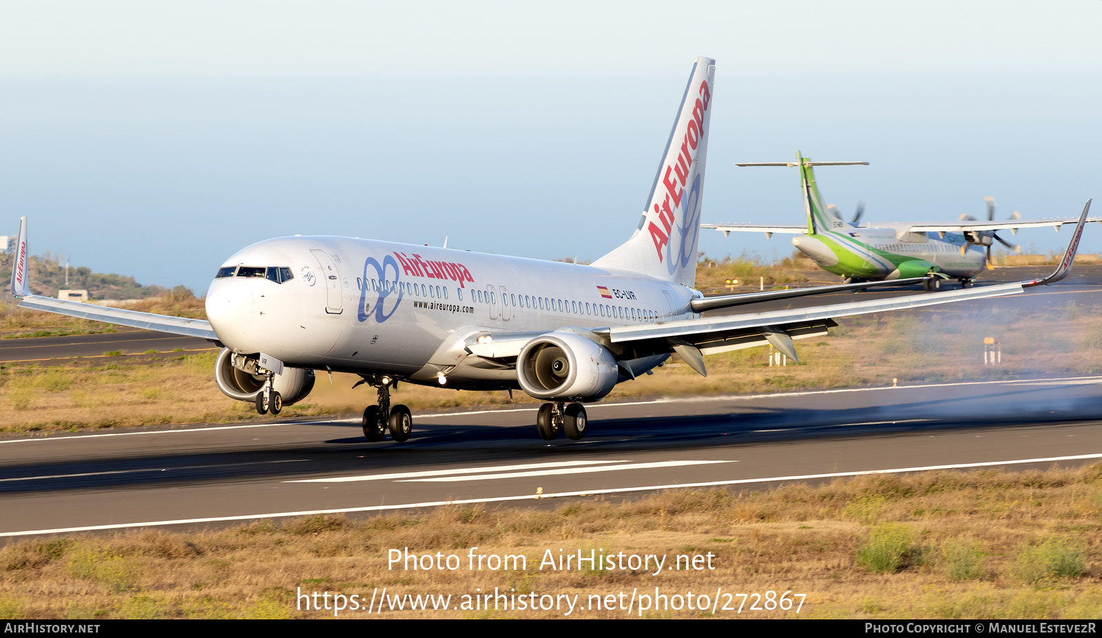 Aircraft Photo of EC-LVR | Boeing 737-85P | Air Europa | AirHistory.net #272867