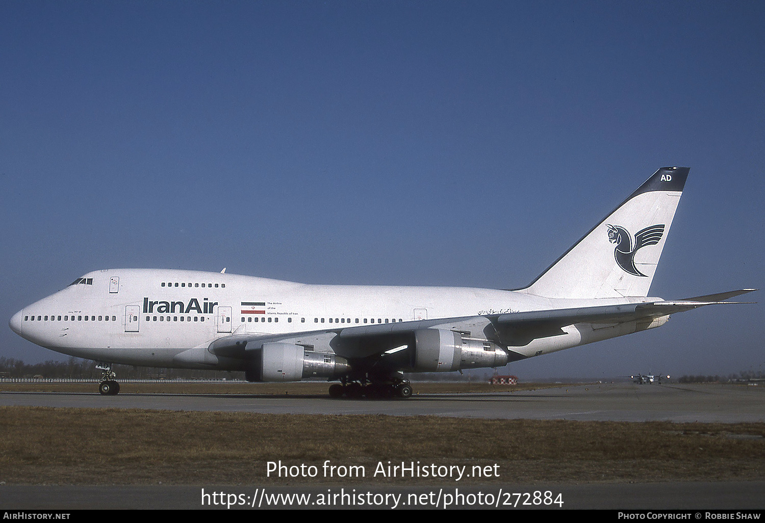 Aircraft Photo of EP-IAD | Boeing 747SP-86 | Iran Air | AirHistory.net #272884