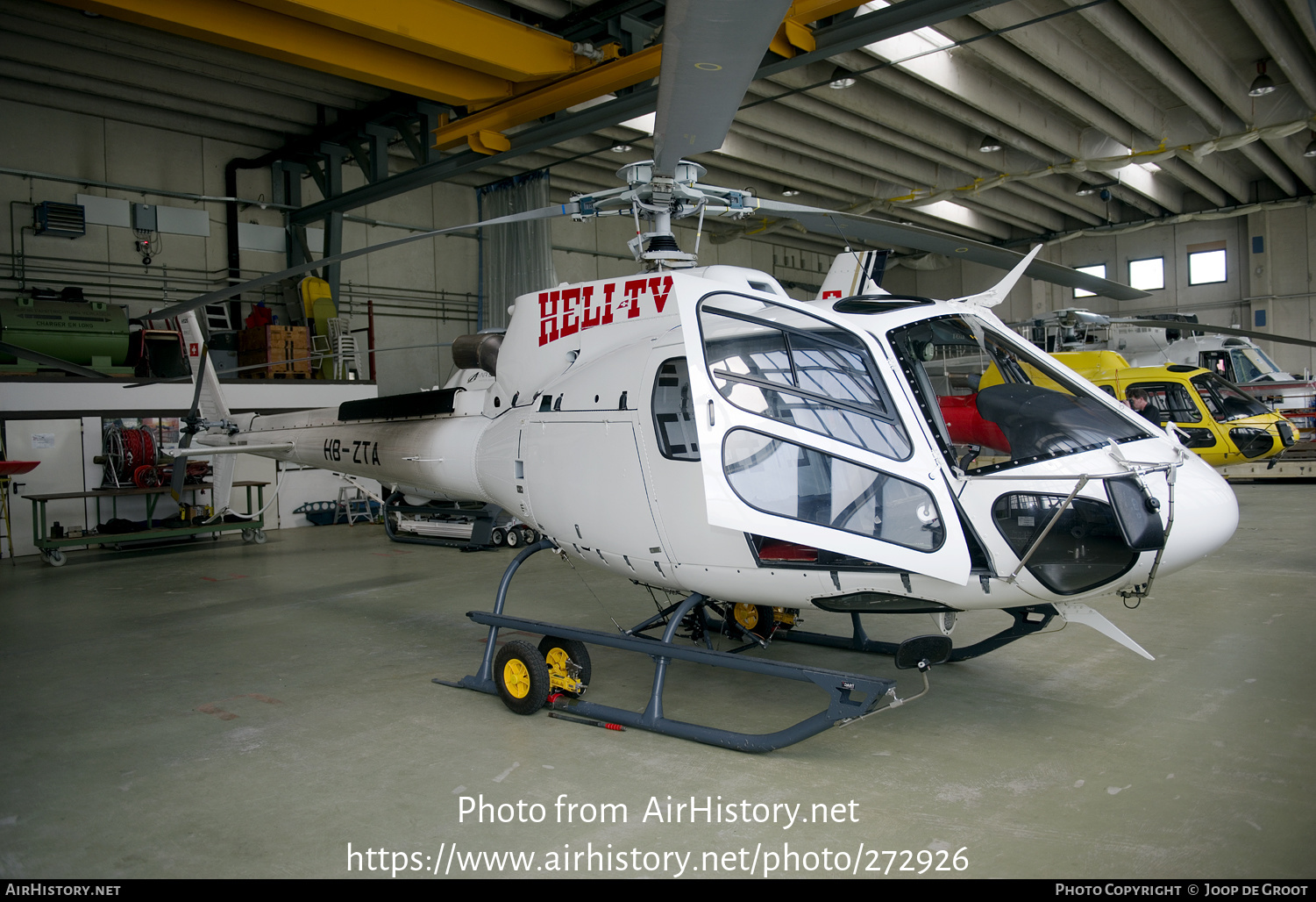 Aircraft Photo of HB-ZTA | Eurocopter AS-350B-3E Ecureuil | Heli-TV | AirHistory.net #272926