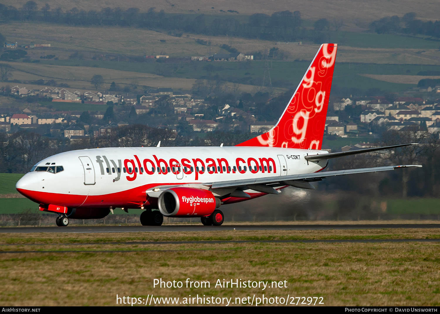 Aircraft Photo of G-CDKT | Boeing 737-683 | Flyglobespan | AirHistory.net #272972