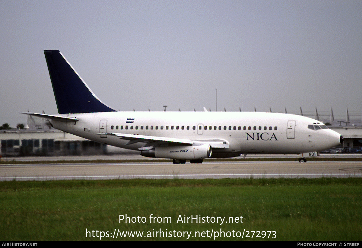 Aircraft Photo of N501NG | Boeing 737-2T5/Adv | Nica - Nicaragüense de Aviación | AirHistory.net #272973