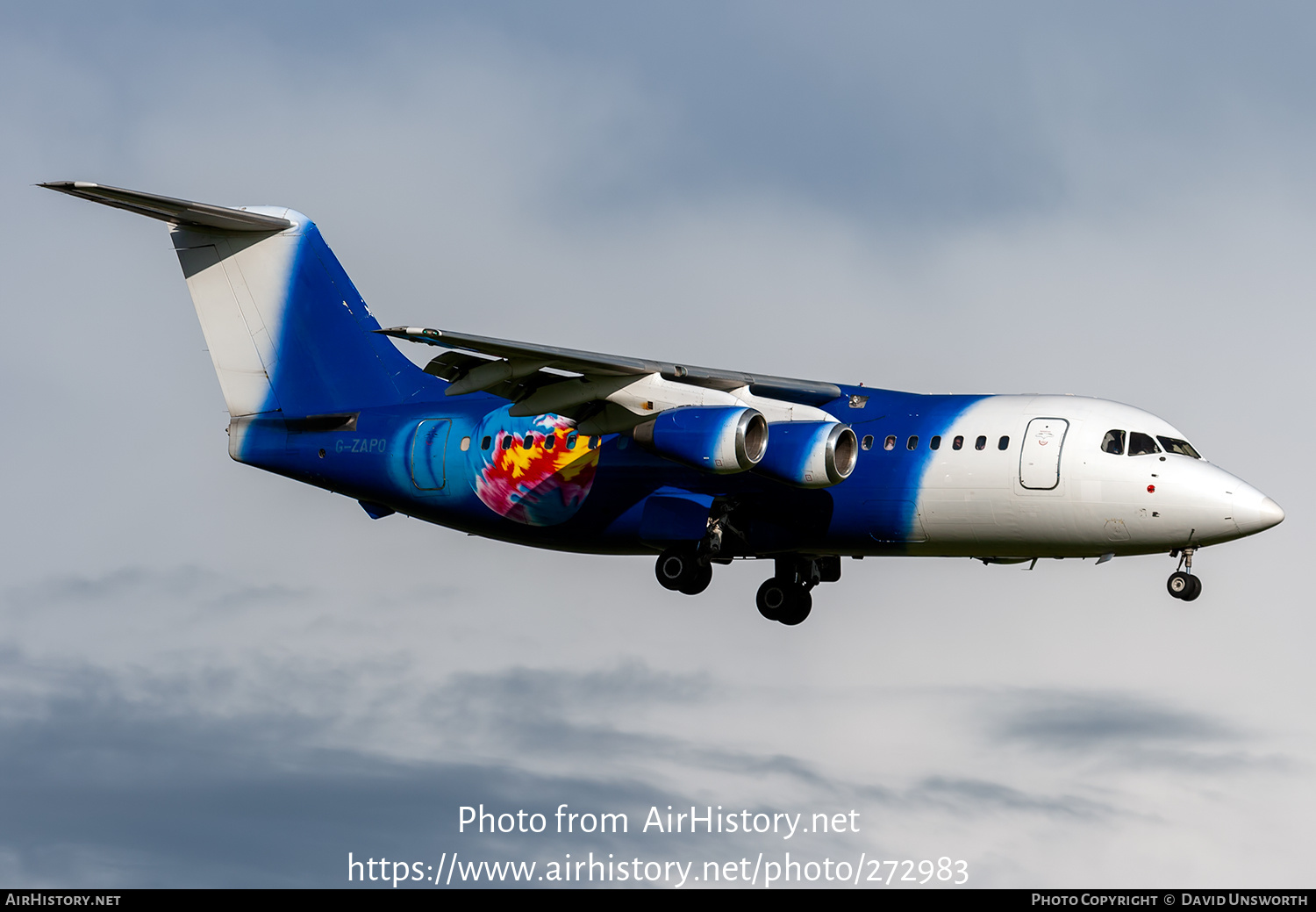 Aircraft Photo of G-ZAPO | British Aerospace BAe-146-200QC | Titan Airways | AirHistory.net #272983