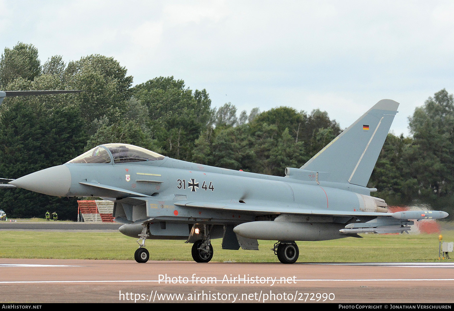 Aircraft Photo of 3144 | Eurofighter EF-2000 Typhoon S | Germany - Air Force | AirHistory.net #272990