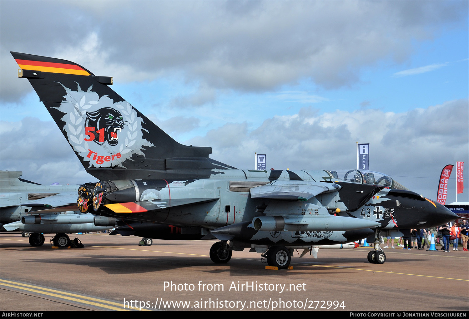 Aircraft Photo of 4325 | Panavia Tornado IDS | Germany - Air Force | AirHistory.net #272994