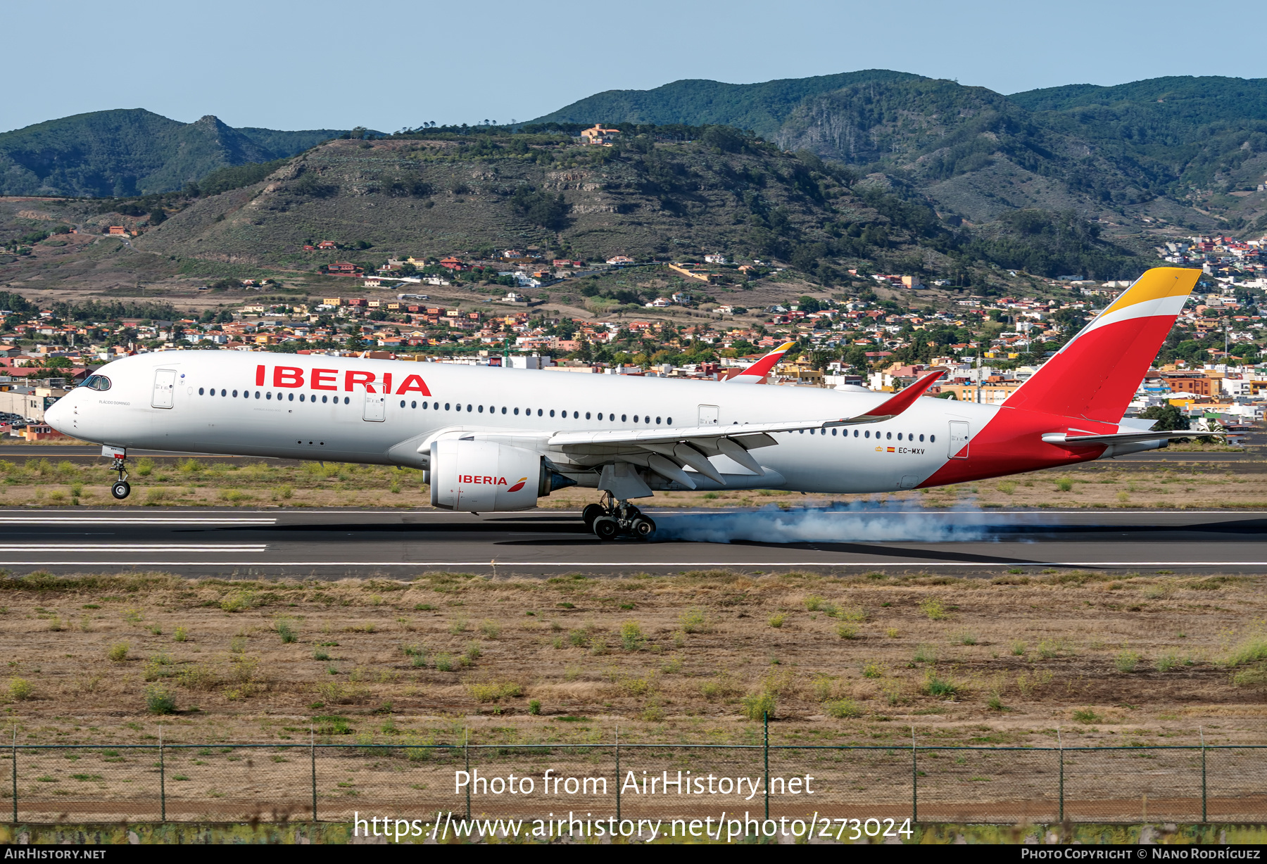 Aircraft Photo of EC-MXV | Airbus A350-941 | AirHistory.net #273024