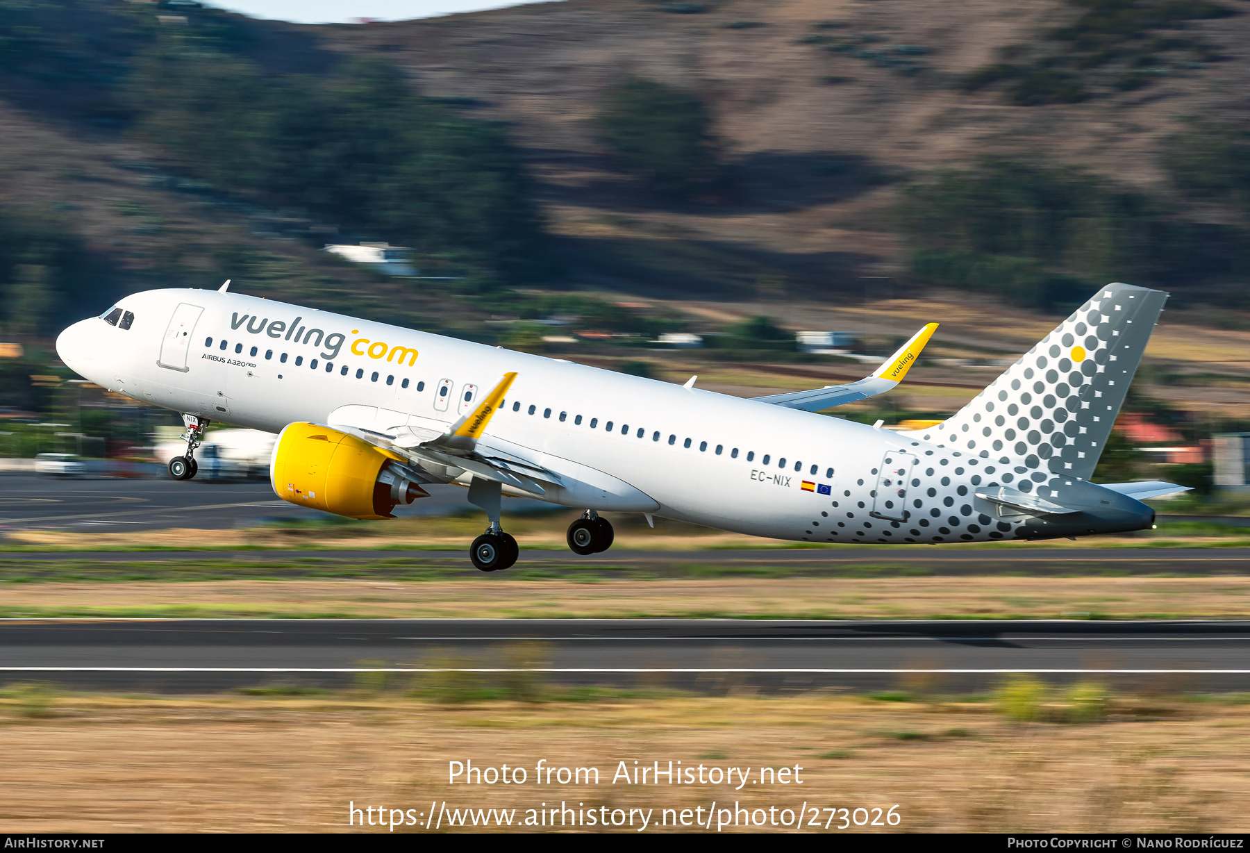 Aircraft Photo of EC-NIX | Airbus A320-271N | Vueling Airlines | AirHistory.net #273026