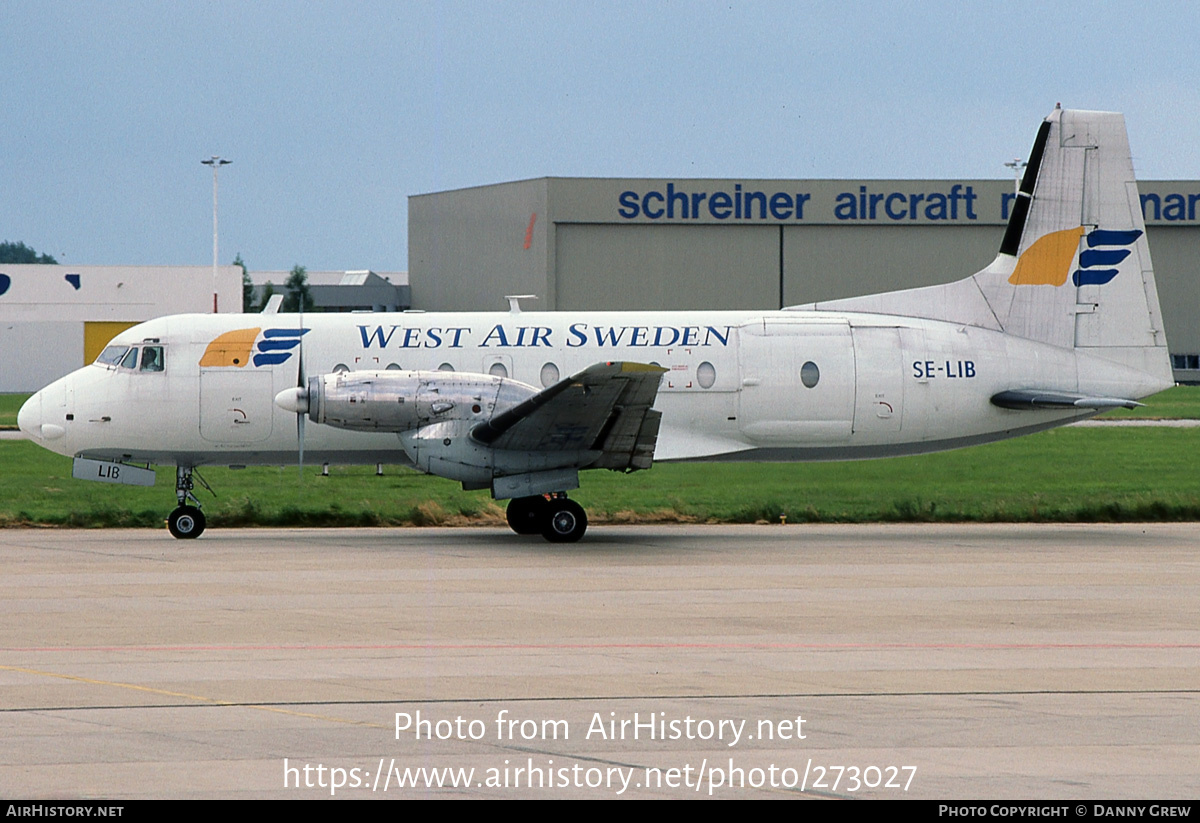 Aircraft Photo of SE-LIB | British Aerospace BAe-748 Srs2B/371LFD | West Air Sweden | AirHistory.net #273027