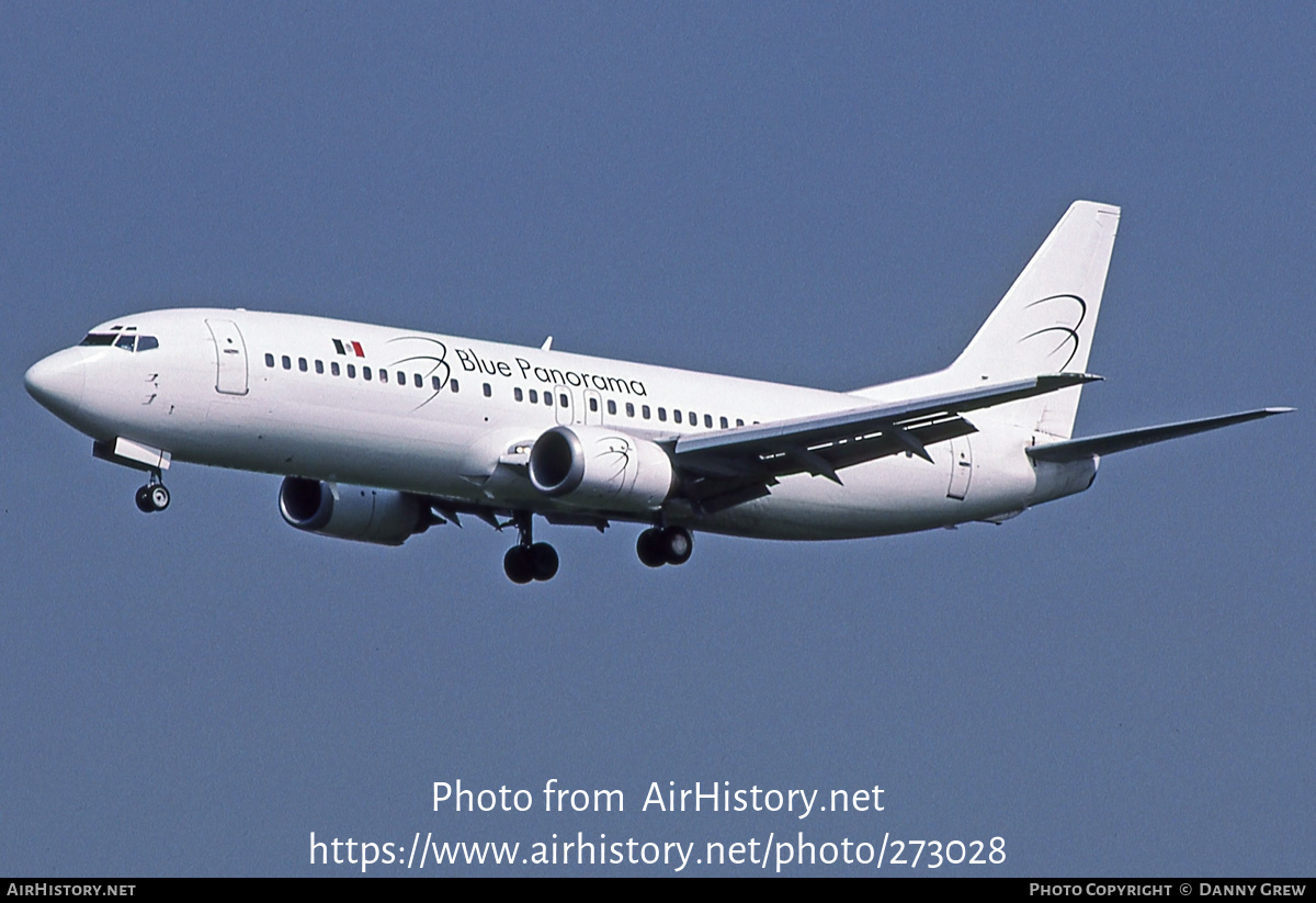 Aircraft Photo of N242GD | Boeing 737-4Q8 | Blue Panorama Airlines | AirHistory.net #273028