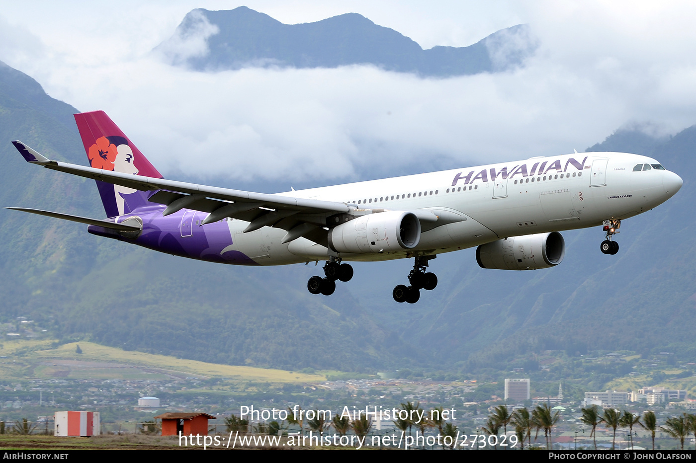 Aircraft Photo of N381HA | Airbus A330-243 | Hawaiian Airlines | AirHistory.net #273029