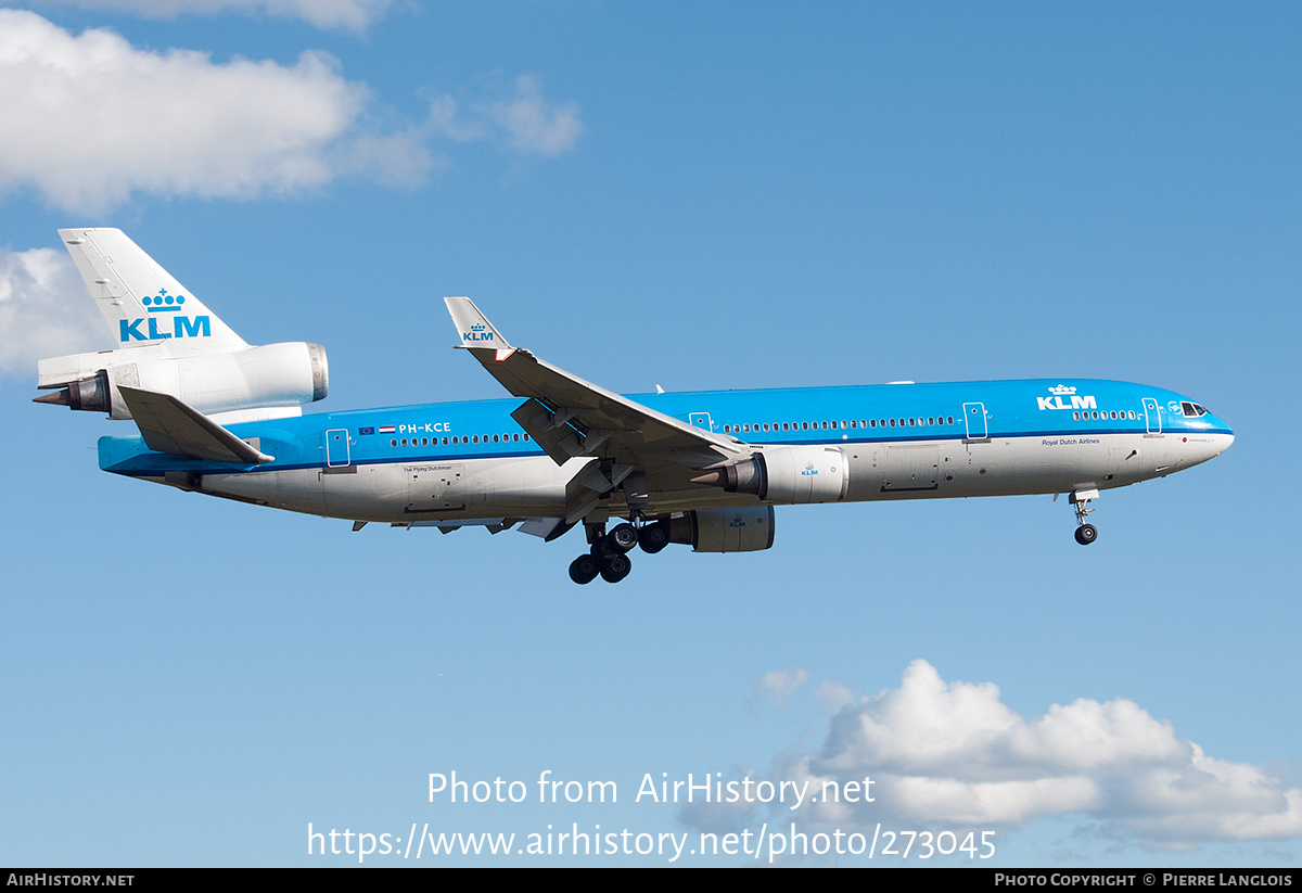 Aircraft Photo of PH-KCE | McDonnell Douglas MD-11 | KLM - Royal Dutch Airlines | AirHistory.net #273045