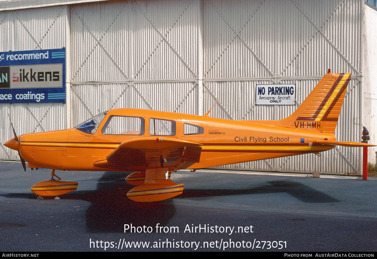 Aircraft Photo of VH-HMH | Piper PA-28-161 Warrior II | Civil Flying School | AirHistory.net #273051