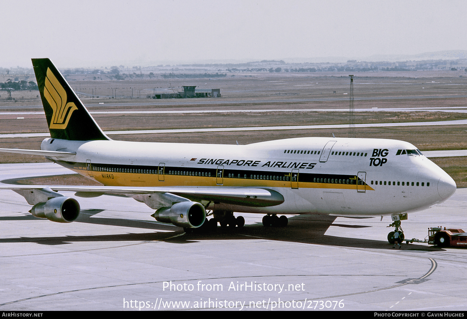 Aircraft Photo of N118KD | Boeing 747-312 | Singapore Airlines 