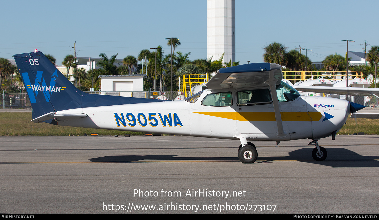 Aircraft Photo of N905WA | Cessna 172N Skyhawk | Wayman Aviation Academy | AirHistory.net #273107