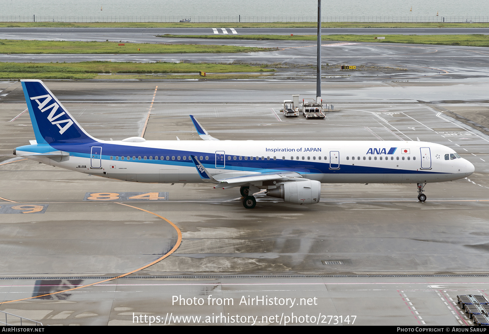 Aircraft Photo of JA111A | Airbus A321-211 | All Nippon Airways - ANA | AirHistory.net #273147