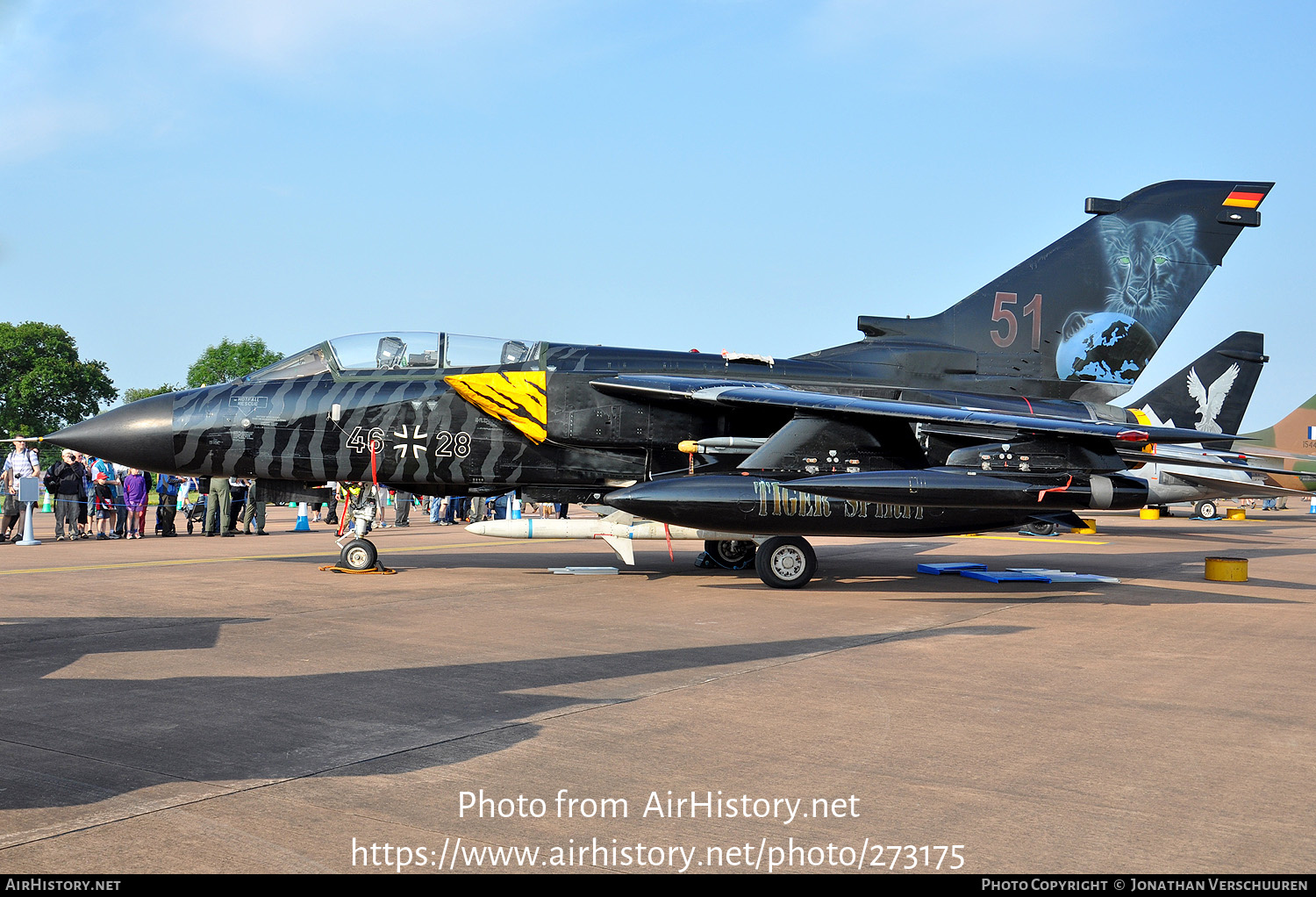 Aircraft Photo of 4628 | Panavia Tornado ECR | Germany - Air Force | AirHistory.net #273175