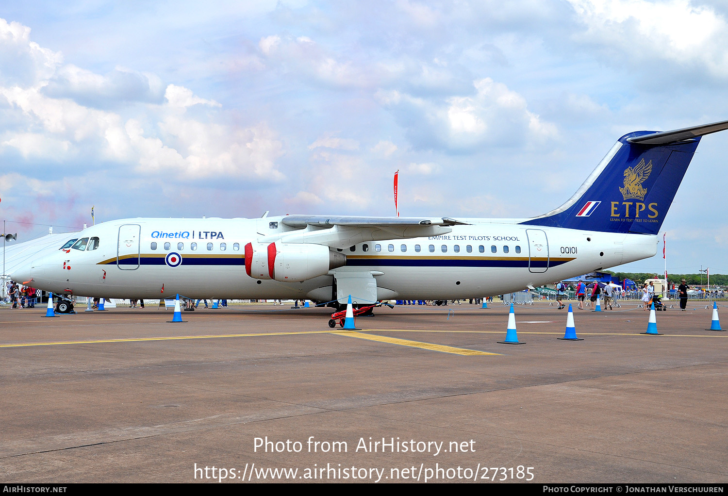 Aircraft Photo Of QQ101 | BAE Systems Avro 146-RJ100 | UK - Air Force ...