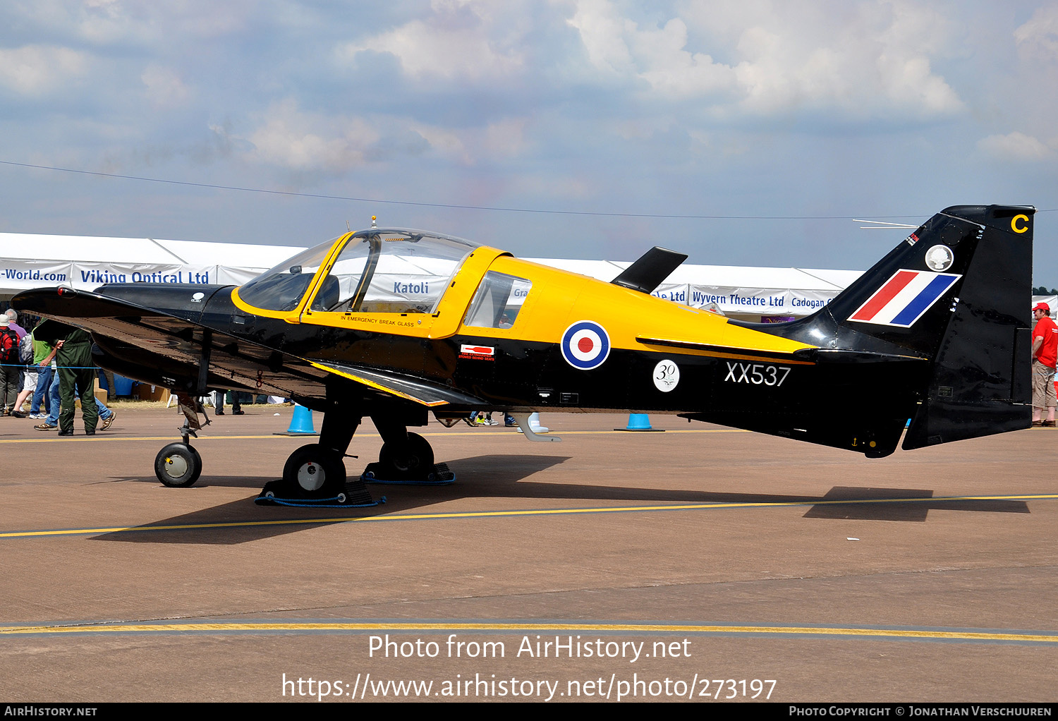 Aircraft Photo of G-CBCB / XX537 | Scottish Aviation Bulldog 120/121 | UK - Air Force | AirHistory.net #273197