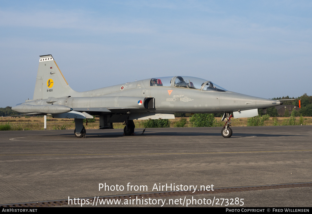 Aircraft Photo of K-4011 | Canadair NF-5B | Netherlands - Air Force | AirHistory.net #273285