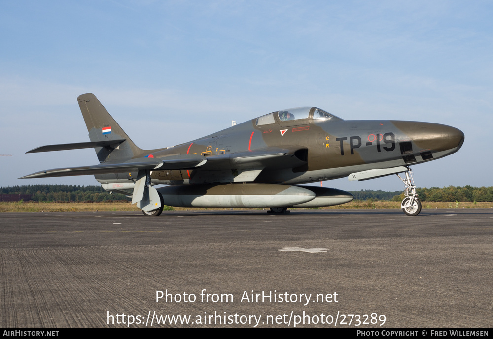 Aircraft Photo of P-5 | Republic RF-84F Thunderflash | Netherlands - Air Force | AirHistory.net #273289