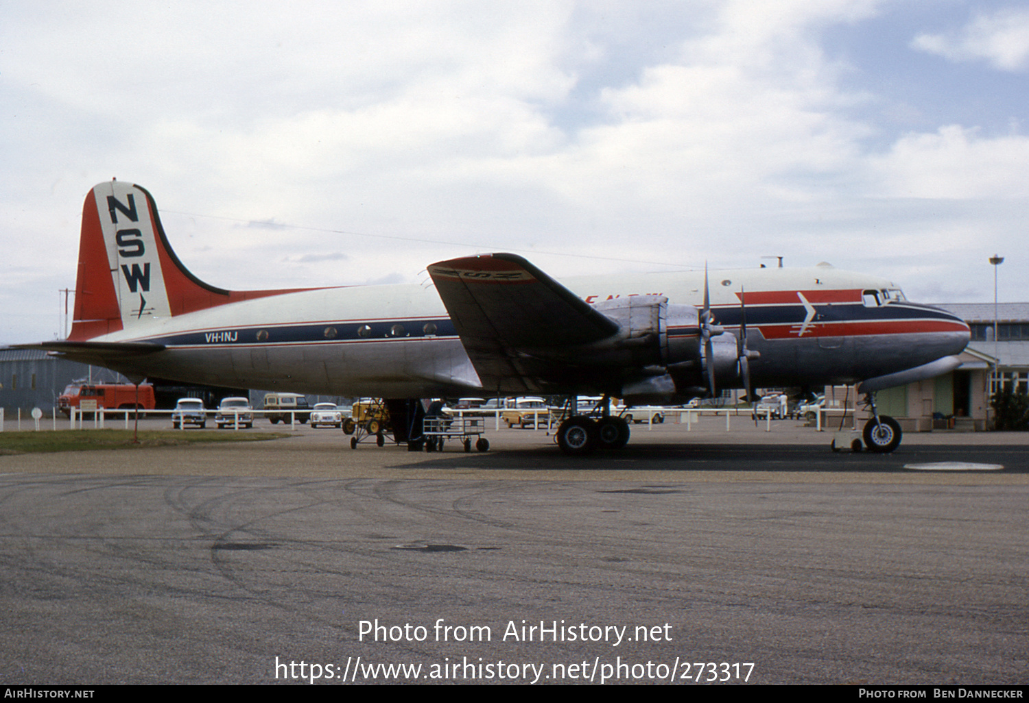 Aircraft Photo of VH-INJ | Douglas DC-4-1009 | Airlines of NSW | AirHistory.net #273317