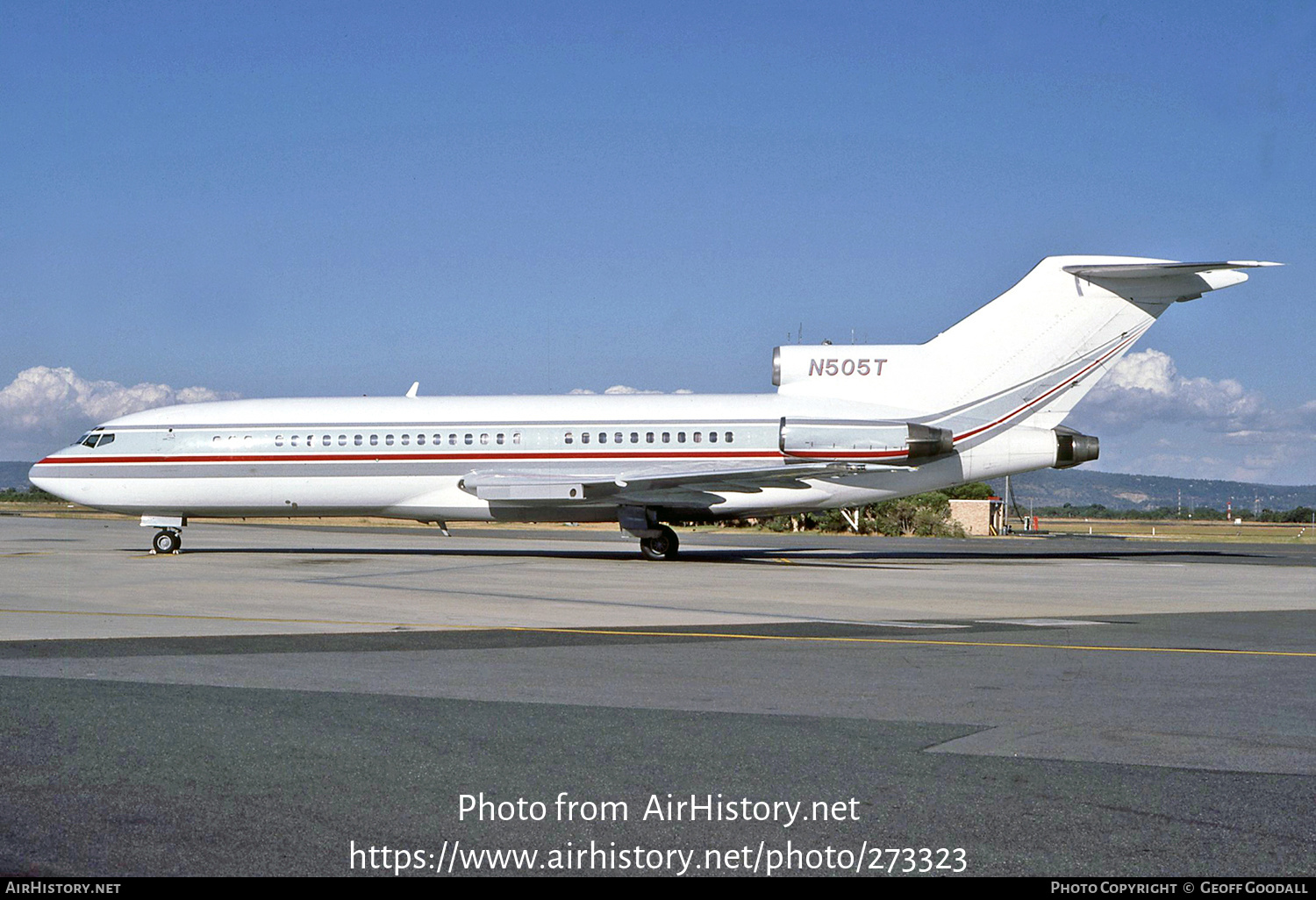 Aircraft Photo of N505T | Boeing 727-31 | AirHistory.net #273323