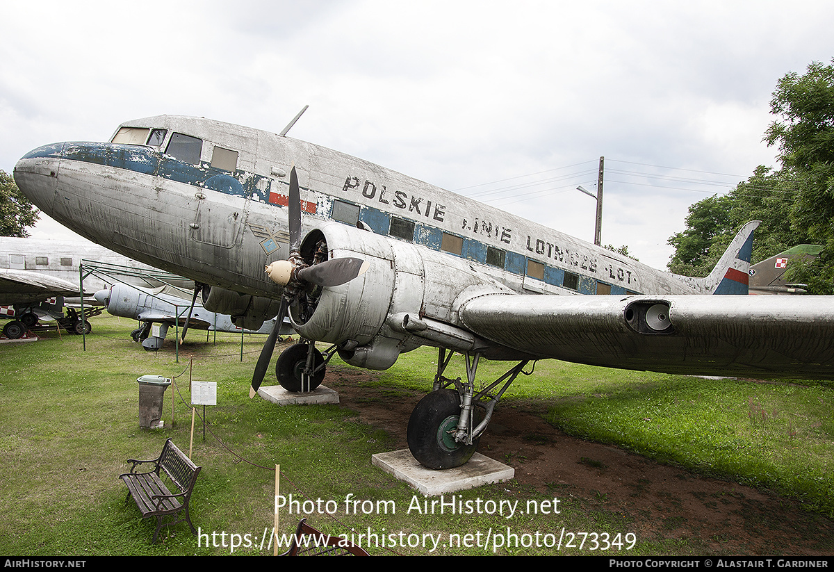 Aircraft Photo of SP-LAS | Lisunov Li-2T | LOT Polish Airlines - Polskie Linie Lotnicze | AirHistory.net #273349