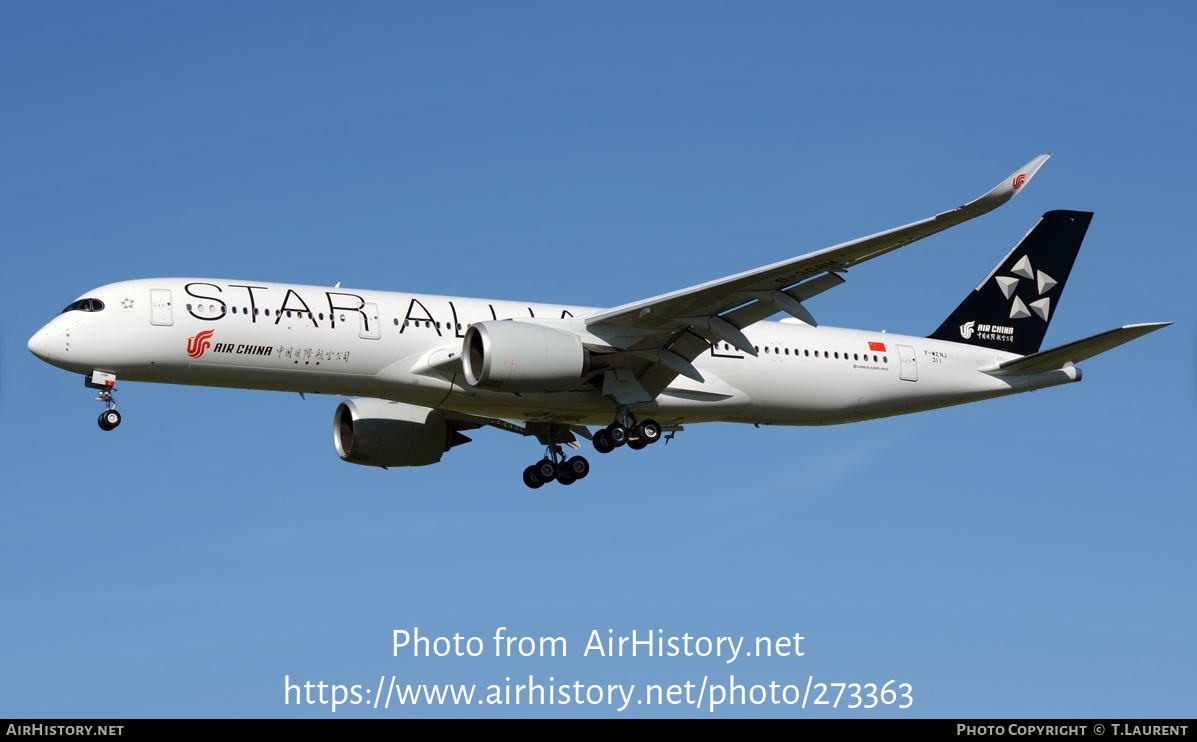 Aircraft Photo of F-WZNJ | Airbus A350-941 | Air China | AirHistory.net #273363