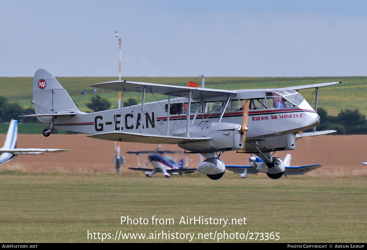 Aircraft Photo of G-ECAN | De Havilland D.H. 84A Dragon 3 | Railway Air Services | AirHistory.net #273365