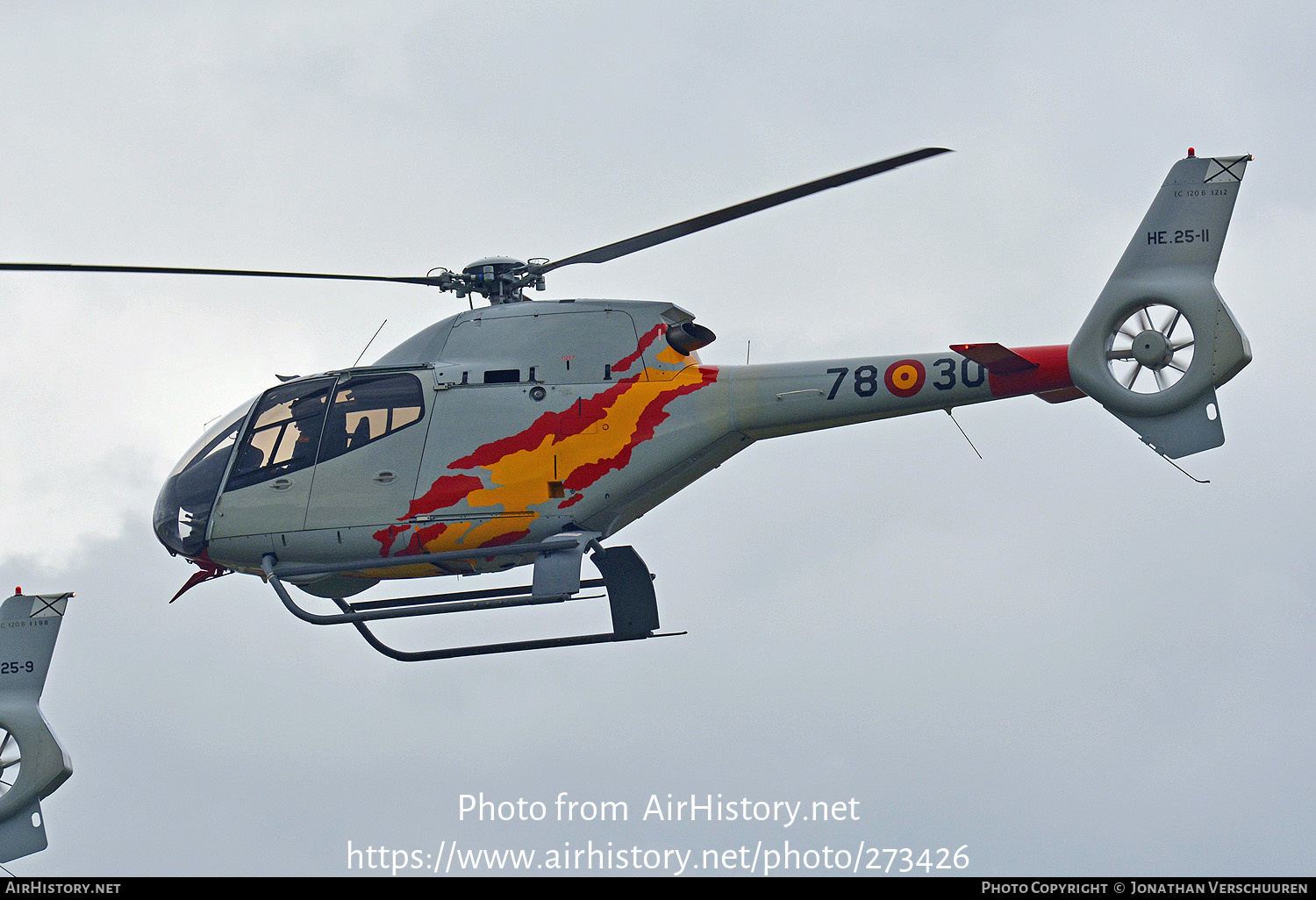 Aircraft Photo of HE.25-11 | Eurocopter EC-120B Colibri | Spain - Air Force | AirHistory.net #273426