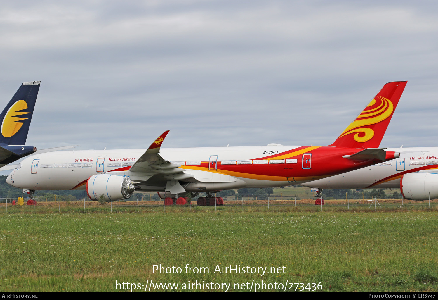 Aircraft Photo of B-308J | Airbus A350-941 | Hainan Airlines | AirHistory.net #273436