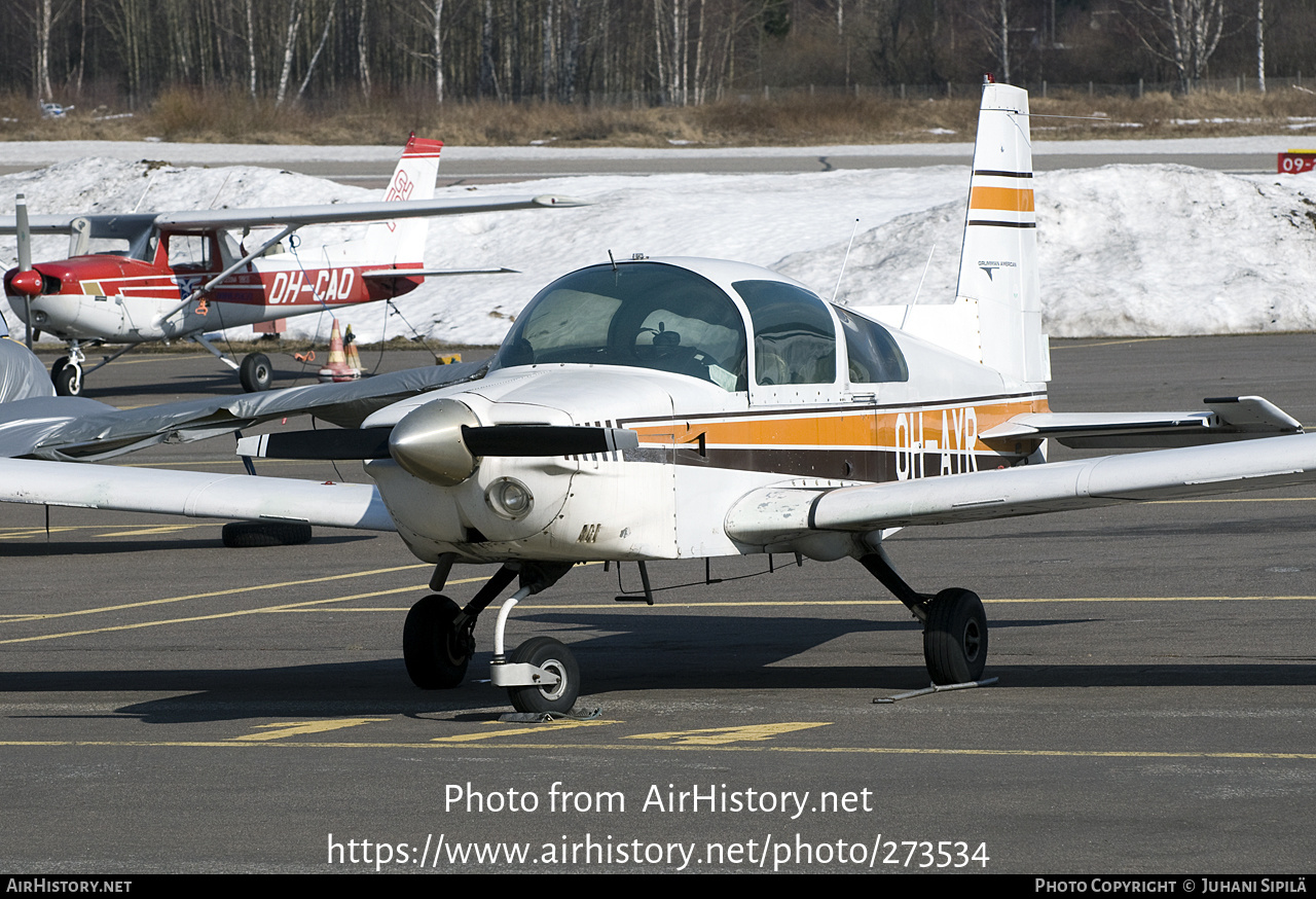 Aircraft Photo of OH-AYR | Grumman American AA-5 | AirHistory.net #273534