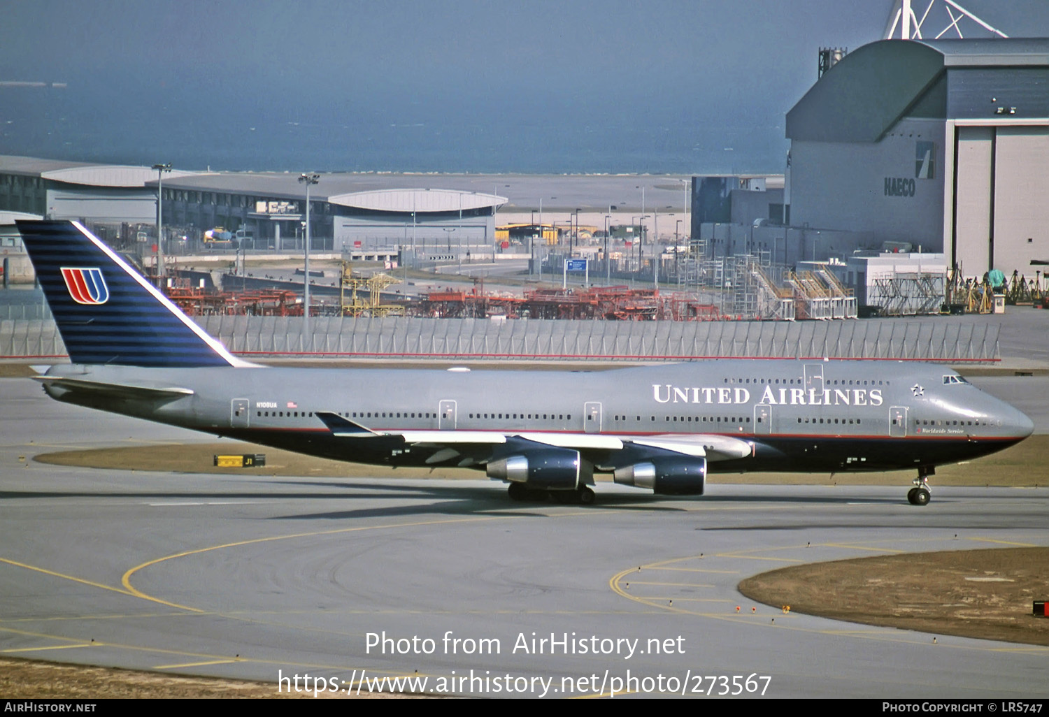 Aircraft Photo of N108UA | Boeing 747-422 | United Airlines | AirHistory.net #273567